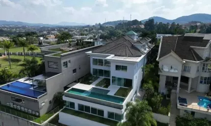 MANSÃO TAMBORÉ 2 - MARAVILHOSA  7 SUÍTES / IMPONENTE COM ELEVADOR/