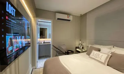 APARTAMENTO GARDEN ARUANÃ 601 / 2º ANDAR  SEMI MOBILIADO