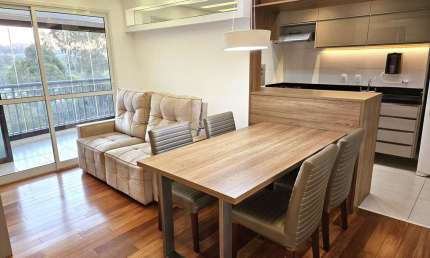 APARTAMENTO MOBILIADO74M PARA LOCAÇÃO EM (ALPHAVILLE)