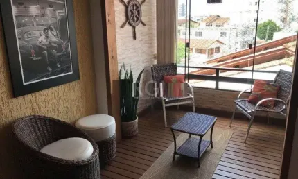 Apartamento para venda - 130m², 3 dormitórios, 1 vaga - centro