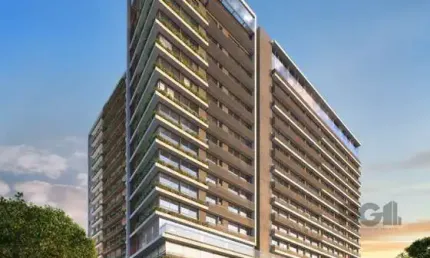 Apartamento com 1 suíte - 55m² vaga de garagem, churrasqueira, no bairro Praia de Belas, Porto Alegre/RS