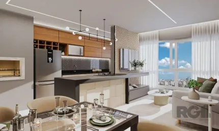 Apartamento com 2 quartos sendo 1 suíte, 63,91m² no bairro jardim botânico - poa