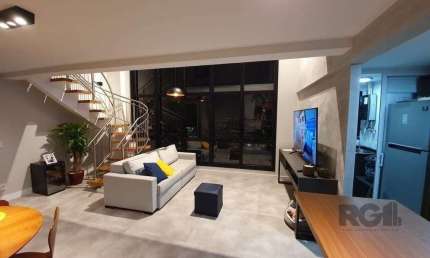 Excelente apartamento Duplex de 74m² com 01 suíte e 2 vagas.
