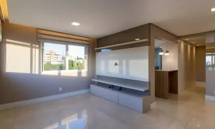 Excelente apartamento de 3 quartos, 1 suíte e 2 vagas de garagem cobertas.