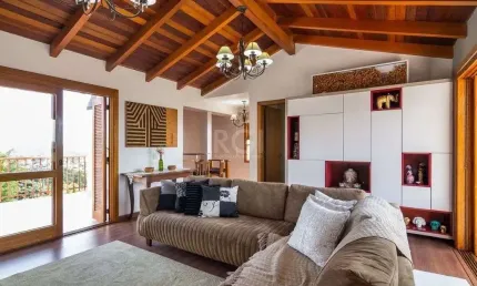 Casa em condomínio fechado com 3 quartos à venda na Rua Alcebíades Antônio dos Santos, --, Nonoai, Porto Alegre