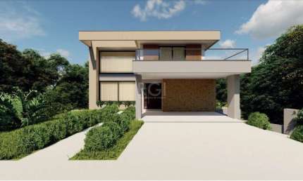 Casa Condominio para Venda - 254m², 4 dormitórios, sendo 4 suites, 2 vagas - Alphaville, Porto Alegre