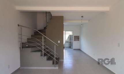 Casa em condomínio fechado com 2 quartos à venda na Rua Miguel Ascoleze, --, Vila Nova, Porto Alegre