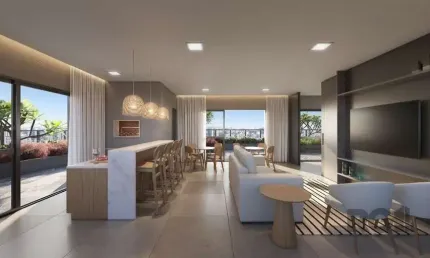 Apartamento com 1 suíte, vaga de garagem, sacada, churrasqueira - 50,01m² no bairro boa vista, porto alegre/rs