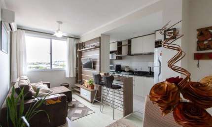 Apartamento 2 quartos, 1 vaga escritura, elevador - Bairro Cristal