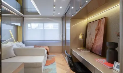 Apartamento para Venda - 38.75m², 1 dormitório, sendo 1 suites, Cidade Baixa