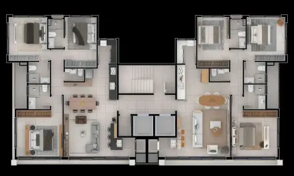 Apartamento com 3 quartos à venda na Avenida Benjamin Constant, --, Centro, Torres