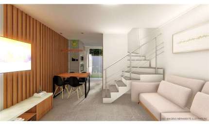 Casa em condomínio fechado com 2 quartos à venda na Rua Miguel Ascoleze, --, Vila Nova, Porto Alegre