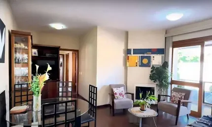 Vende-se apartamento com 3 quartos(1 suíte), sacada, churrasqueira e 1 vaga – 128 m² – auxiliadora