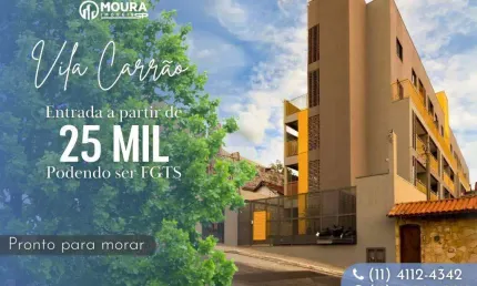 Casa Sobreposta para Venda em São Paulo, Vila Carrão, 1 dormitório, 1 banheiro