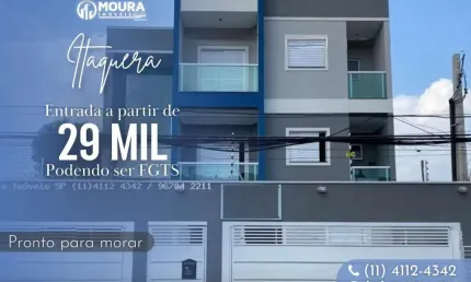 Casa Sobreposta para Venda em São Paulo, Itaquera, 2 dormitórios, 1 banheiro, 1 vaga