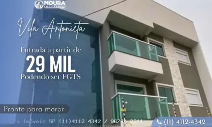 Casa sobreposta para venda em são paulo, vila antonieta, 2 dormitórios, 1 banheiro, 1 vaga
