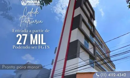 Apartamento para Venda em São Paulo, Cidade Patriarca, 2 dormitórios, 1 banheiro, 1 vaga