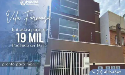 Casa Sobreposta para Venda em São Paulo, Vila Formosa, 1 dormitório, 1 banheiro