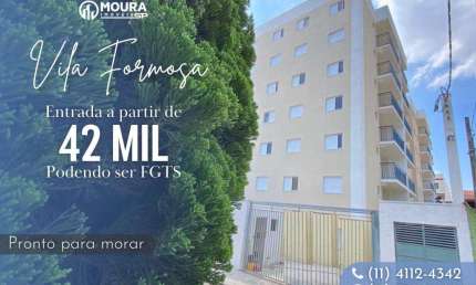 Apartamento para Venda em São Paulo, Vila Formosa, 2 dormitórios, 1 suíte, 2 banheiros, 1 vaga