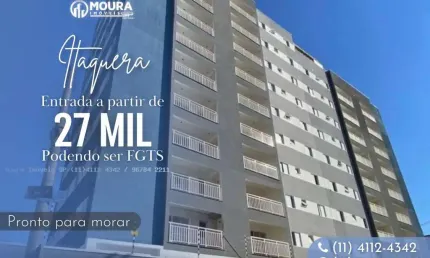 Apartamento para Venda em São Paulo, Itaquera, 2 dormitórios, 1 banheiro, 1 vaga