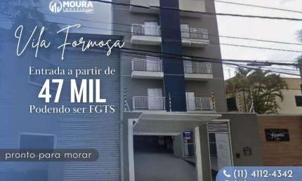 Apartamento para Venda em São Paulo, Vila Formosa, 3 dormitórios, 1 banheiro, 1 vaga