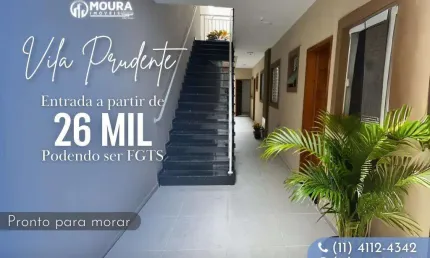Casa Sobreposta para Venda em São Paulo, Vila Prudente, 2 dormitórios, 1 banheiro