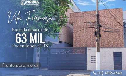 Sobrado em Condomínio para Venda em São Paulo, Vila Formosa, 3 dormitórios, 1 suíte, 3 banheiros, 2 vagas