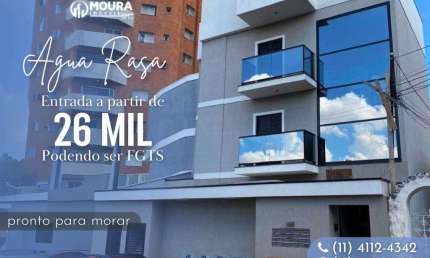 Casa Sobreposta para Venda em São Paulo, Agua Rasa, 2 dormitórios, 1 banheiro