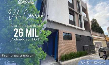 Casa Sobreposta para Venda em São Paulo, Vila Carrão, 2 dormitórios, 1 banheiro