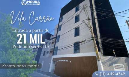 Casa Sobreposta para Venda em São Paulo, Vila Carrão, 2 dormitórios, 1 banheiro