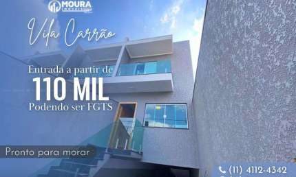 Sobrado para Venda em São Paulo, Vila Carrão, 3 dormitórios, 3 suítes, 4 banheiros, 5 vagas