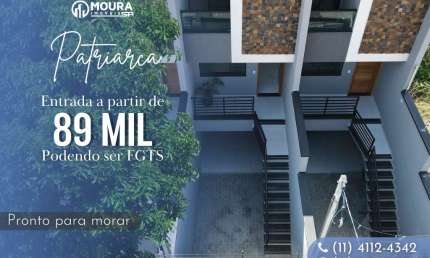 Sobrado novo à venda na Cidade Patriarca - 3 dorms 3 vagas