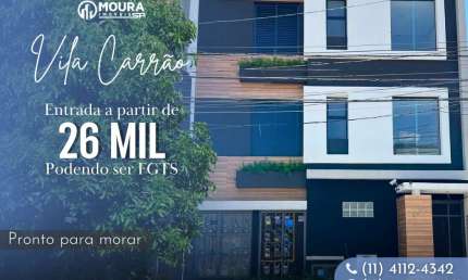 Casa Sobreposta para Venda em São Paulo, Vila Carrão, 2 dormitórios, 1 banheiro