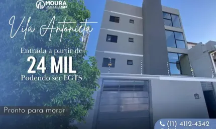 Casa Sobreposta para Venda em São Paulo, Vila Antonieta, 2 dormitórios, 1 banheiro, 1 vaga
