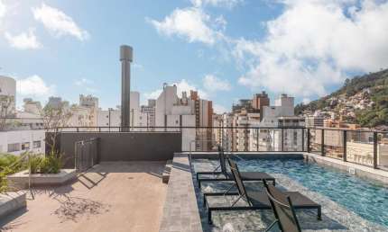 Apartamento para Venda em Florianópolis, Centro, 2 dormitórios, 1 suíte, 2 banheiros, 1 vaga