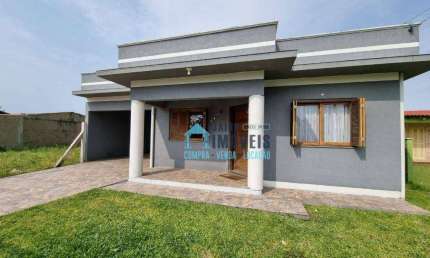 Casa com 3 dormitórios à venda, R$ 313.000 - Nova Tramandaí - Tramandaí/RS