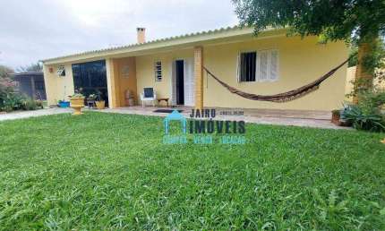 Casa encantadora com 2 dormitórios à venda por R$ 330.000 - Centro - Balneário Pinhal/RS