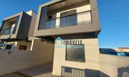 Sobrado de Alto Padrão com 3 dormitórios, sendo 1 suíte à venda por R$ 375.000 - Nazaré - Cidreira/RS