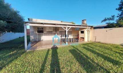 Casa com 3 dormitórios à venda por R$ 100.000,00 - Centro - Balneário Pinhal/RS