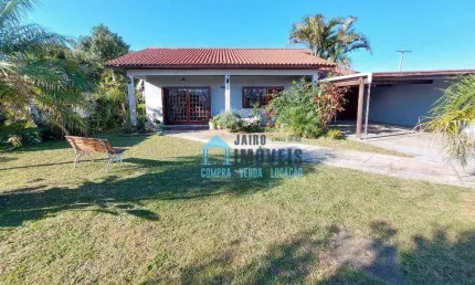 Linda CASA com área gourmet, 3 dormitórios à venda por R$ 370.000 - Centro - Balneário Pinhal/RS