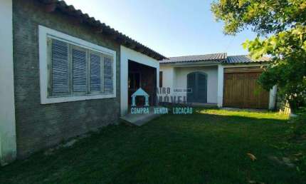 Casa com 2 dormitórios e ampla garagem à venda por R$ 165.000 - Praia do Magistério - Balneário Pinhal/RS