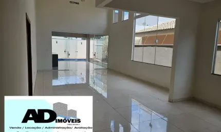 Casa para Venda em São José do Rio Preto, Residencial Gaivota II, 3 dormitórios, 1 suíte, 4 banheiros, 4 vagas