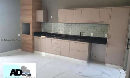 Casa em Condomínio para Venda em Mirassol, Setlife Mirassol, 3 dormitórios, 1 suíte, 3 banheiros, 2 vagas