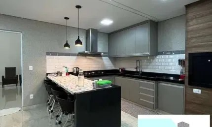 Casa em Condomínio para Venda em São José do Rio Preto, Residencial Village Damha Rio Preto II, 3 dormitórios, 1 suíte, 2 banheiros, 2 vagas