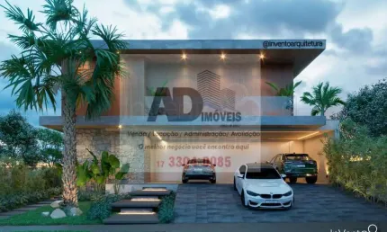 Casa em Condomínio para Venda em São José do Rio Preto, Quinta do Golfe Jardins, 6 dormitórios, 2 suítes, 7 banheiros, 3 vagas