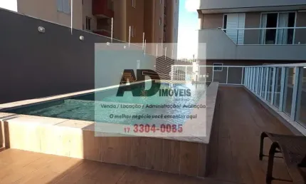 Apartamento para Venda em São José do Rio Preto, Estância Matinha, 2 dormitórios, 1 suíte, 2 banheiros, 2 vagas