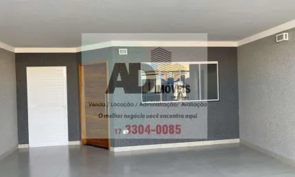Casa para Venda em Mirassol, Residencial Regissol II, 2 dormitórios, 1 suíte, 3 banheiros, 2 vagas