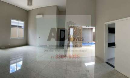 Casa em Condomínio para Locação em São José do Rio Preto, Residencial Gaivota II, 4 dormitórios, 1 suíte, 5 banheiros, 2 vagas