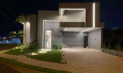Casa em condomínio para venda em mirassol, terravista residence club, 3 dormitórios, 3 suítes, 4 banheiros, 4 vagas