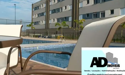 Apartamento para Venda em São José do Rio Preto, Parque das Amoras II, 2 dormitórios, 1 banheiro, 1 vaga